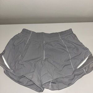 Lululemon Athletica Silver Athletic Shorts